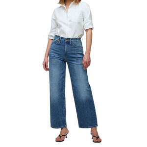 Madewell The Perfect Vintage Wide-Leg Jean in Morea Wash NN515 size 27 NWT